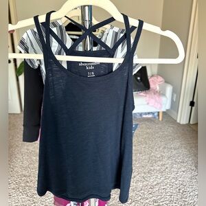 Abercrombie kids girls strappy tank top